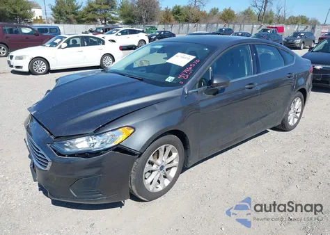 2020 Ford Fusion Se из США, поврежденный, VIN 3FA6P0HD3LR233913